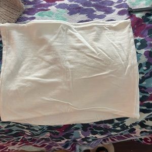 Brandy Melville white tube top
